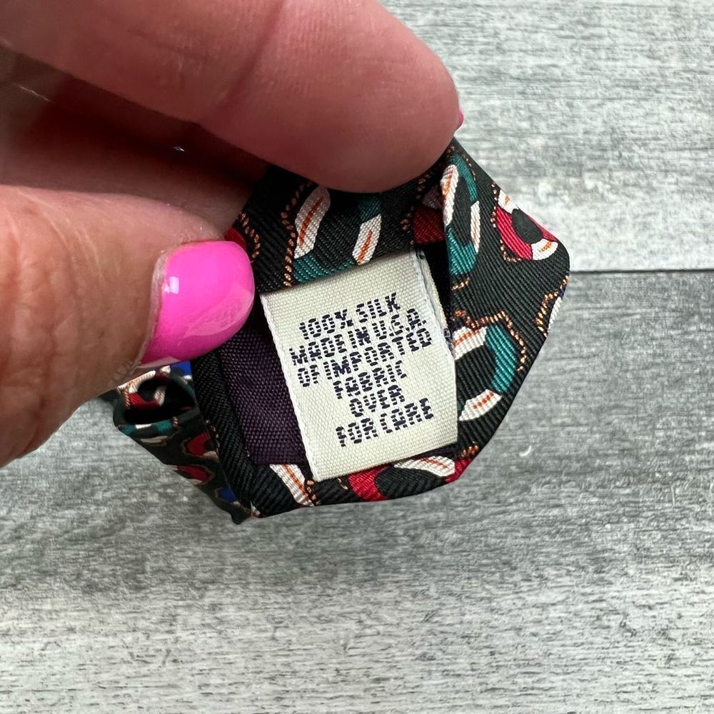 Gap life reserver ring printed tie - Picture 3 of 5